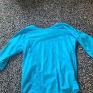 Half sleeve blue shirt